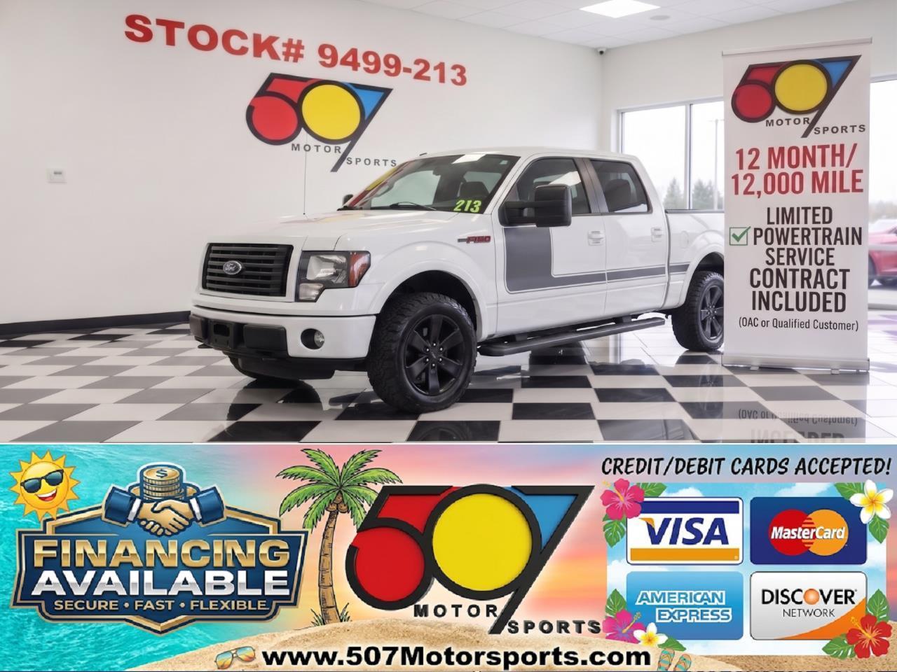 2012 Ford F-150 FX4 SuperCrew 5.5-ft. Bed 4WD
