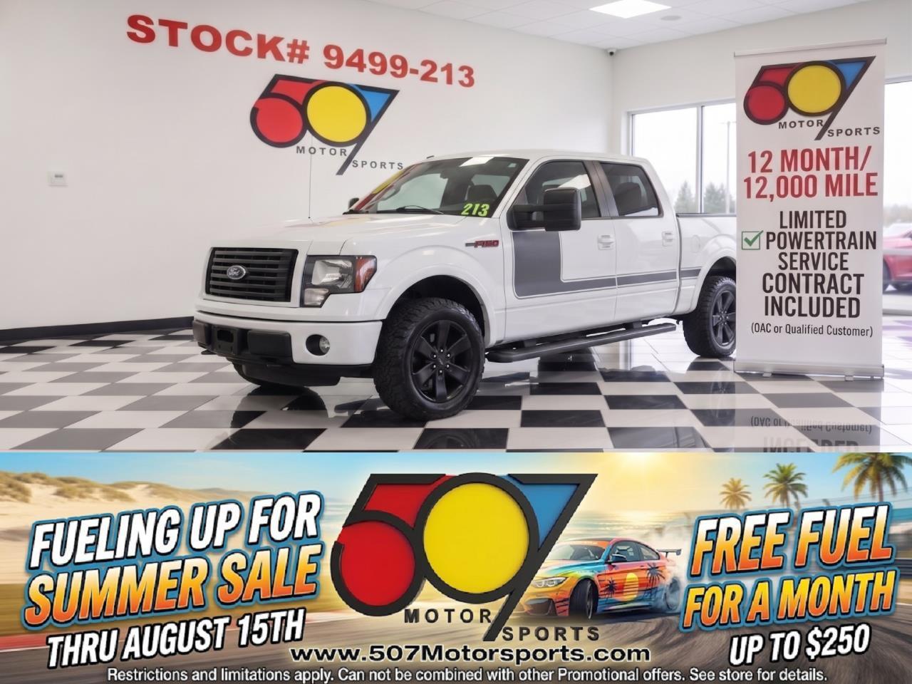 2012 Ford F-150 FX4 SuperCrew 5.5-ft. Bed 4WD