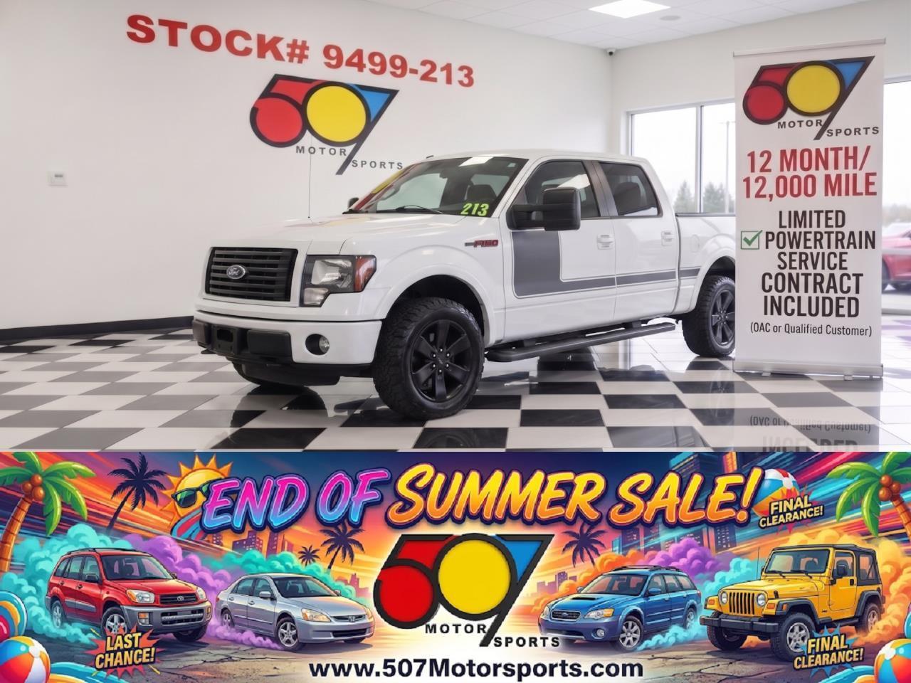 2012 Ford F-150 FX4 SuperCrew 5.5-ft. Bed 4WD