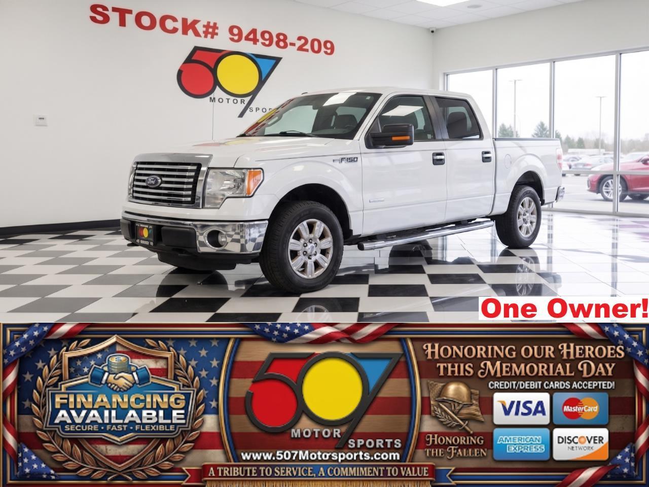 2012 Ford F-150 XLT SuperCrew 6.5-ft. Bed 4WD