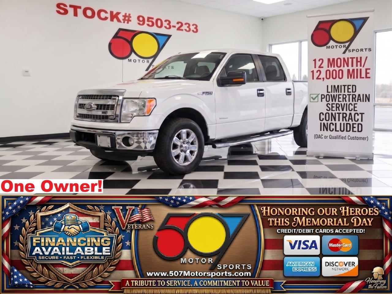 2013 Ford F-150 XLT SuperCrew 6.5-ft. Bed 4WD