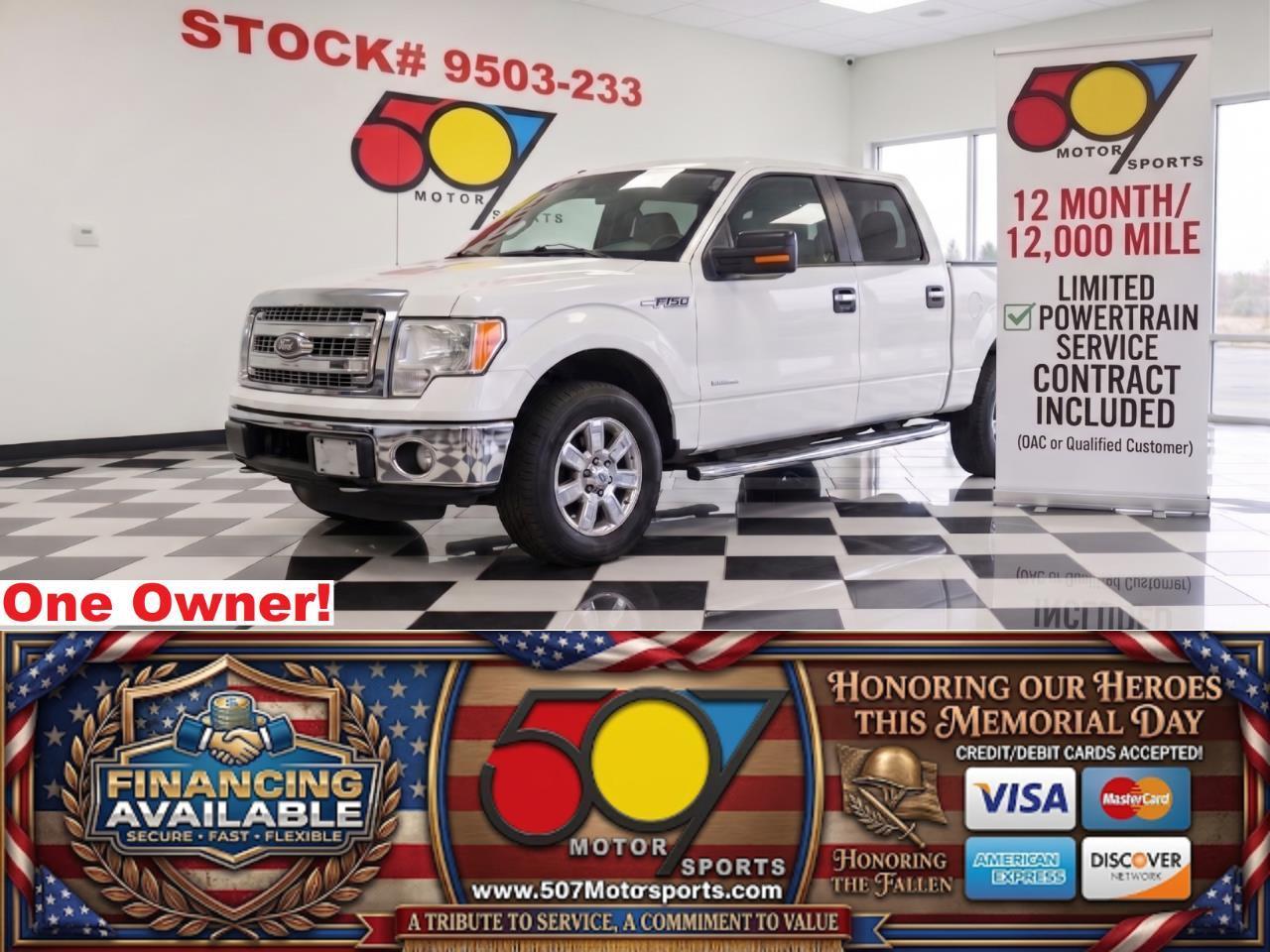 2013 Ford F-150 XLT SuperCrew 6.5-ft. Bed 4WD