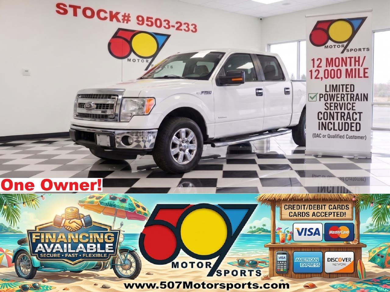 2013 Ford F-150 XLT SuperCrew 6.5-ft. Bed 4WD