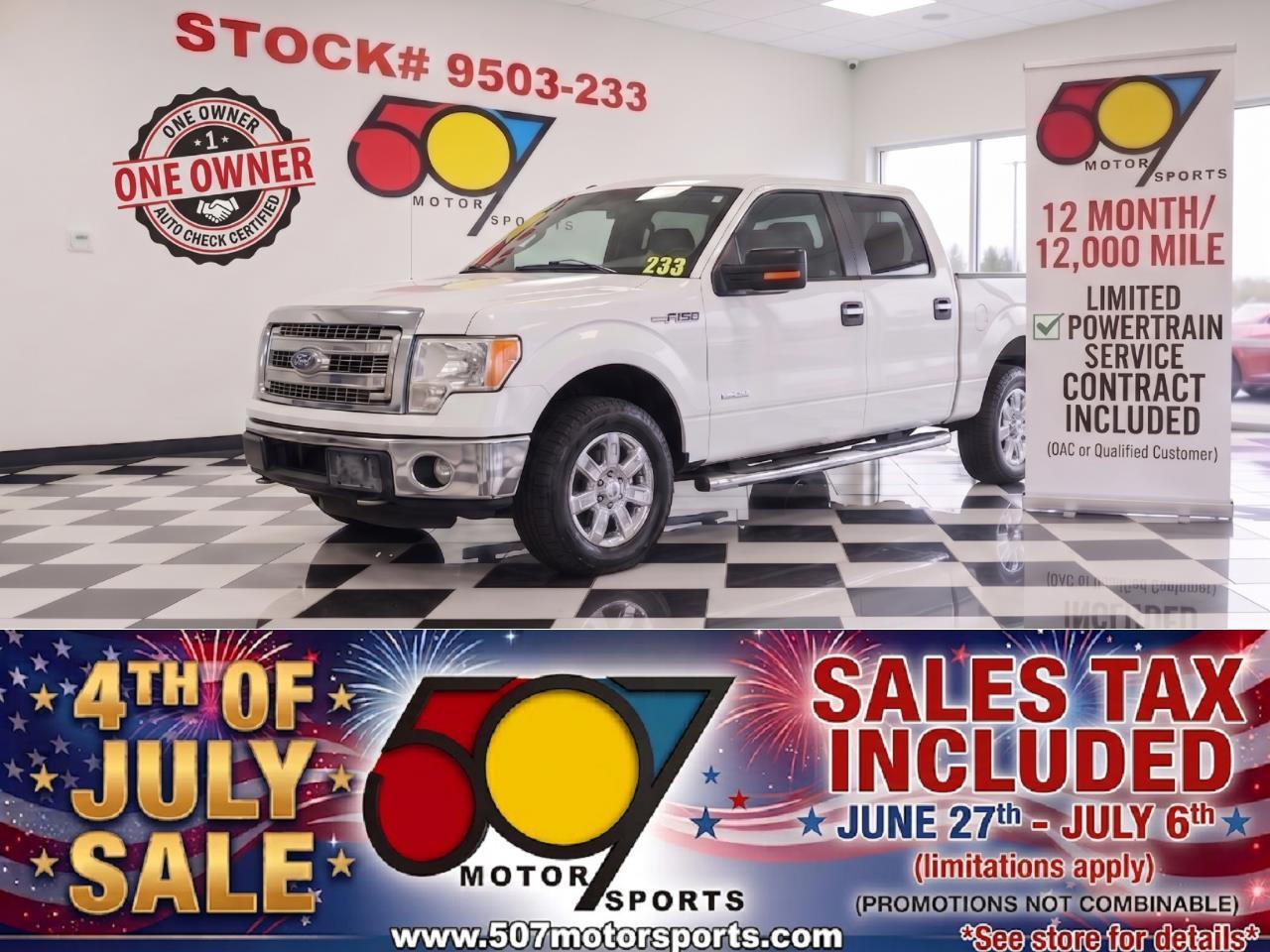 2013 Ford F-150 XLT SuperCrew 6.5-ft. Bed 4WD