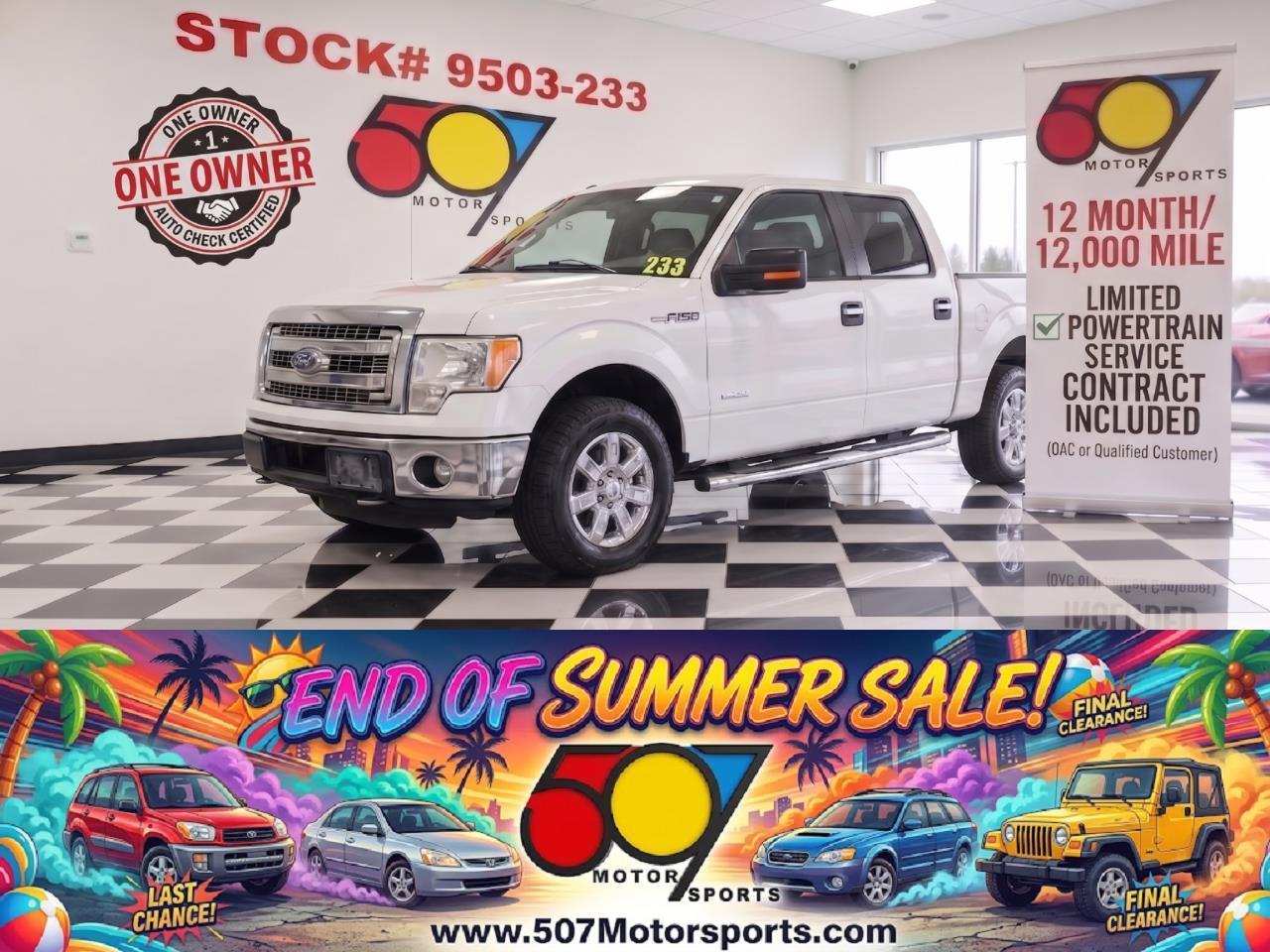 2013 Ford F-150 XLT SuperCrew 6.5-ft. Bed 4WD