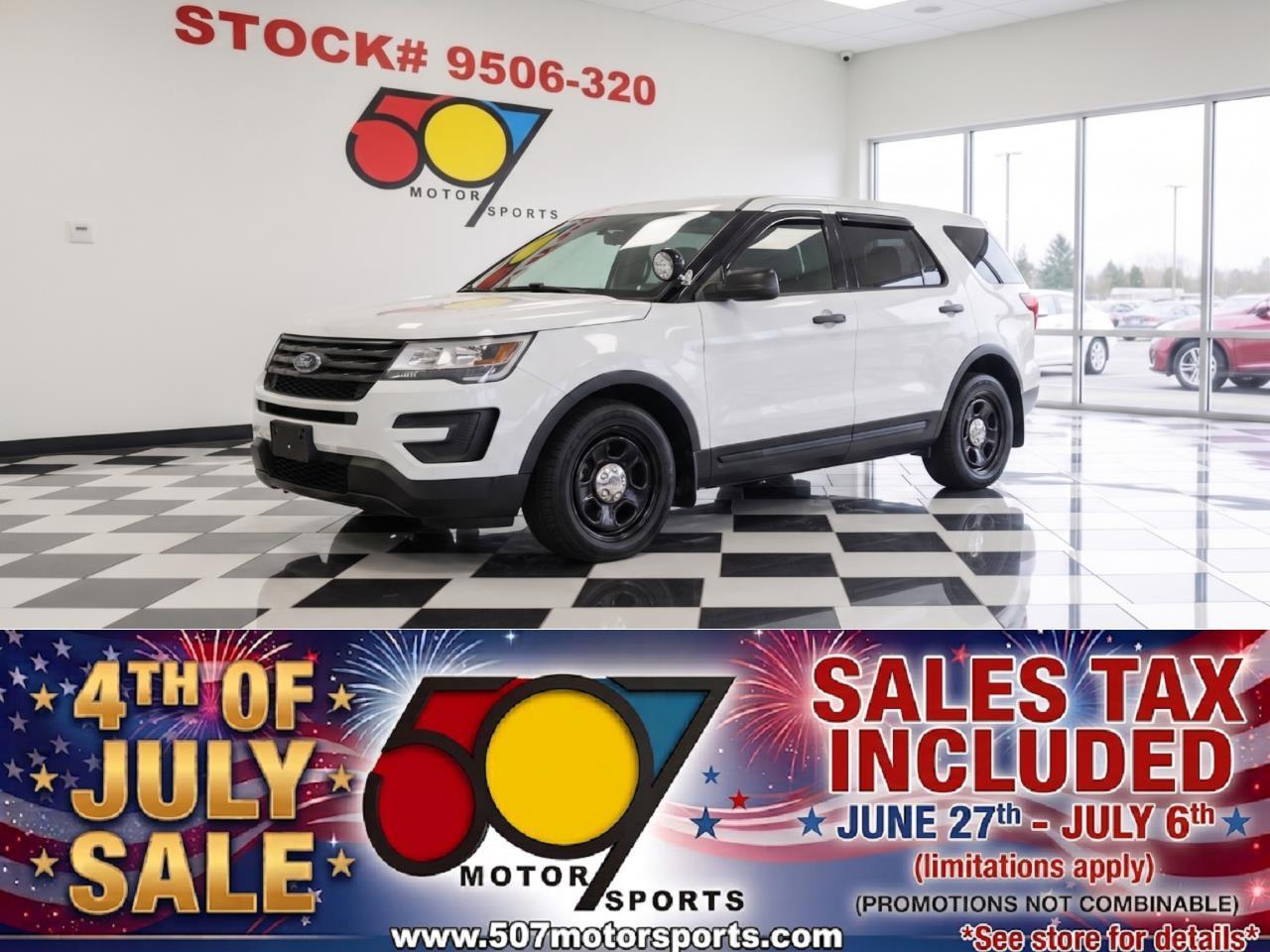 2016 Ford Explorer Police 4WD