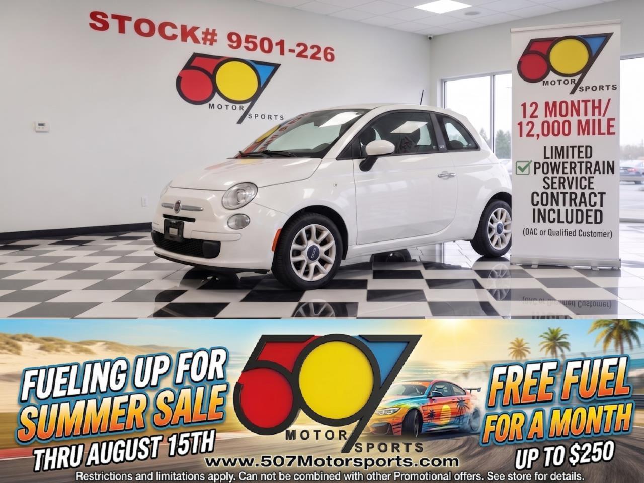 2017 Fiat 500 Pop