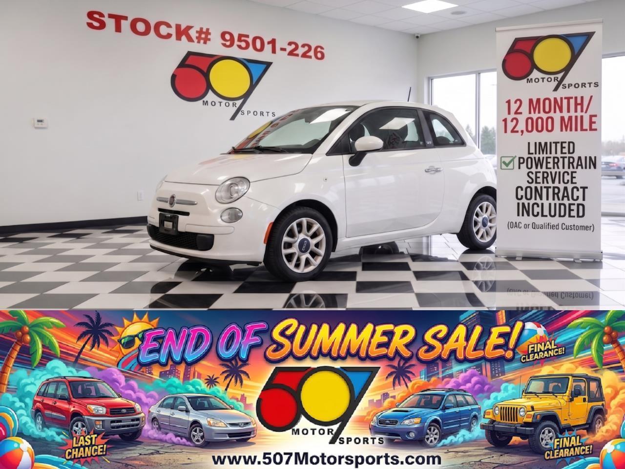 2017 Fiat 500 Pop