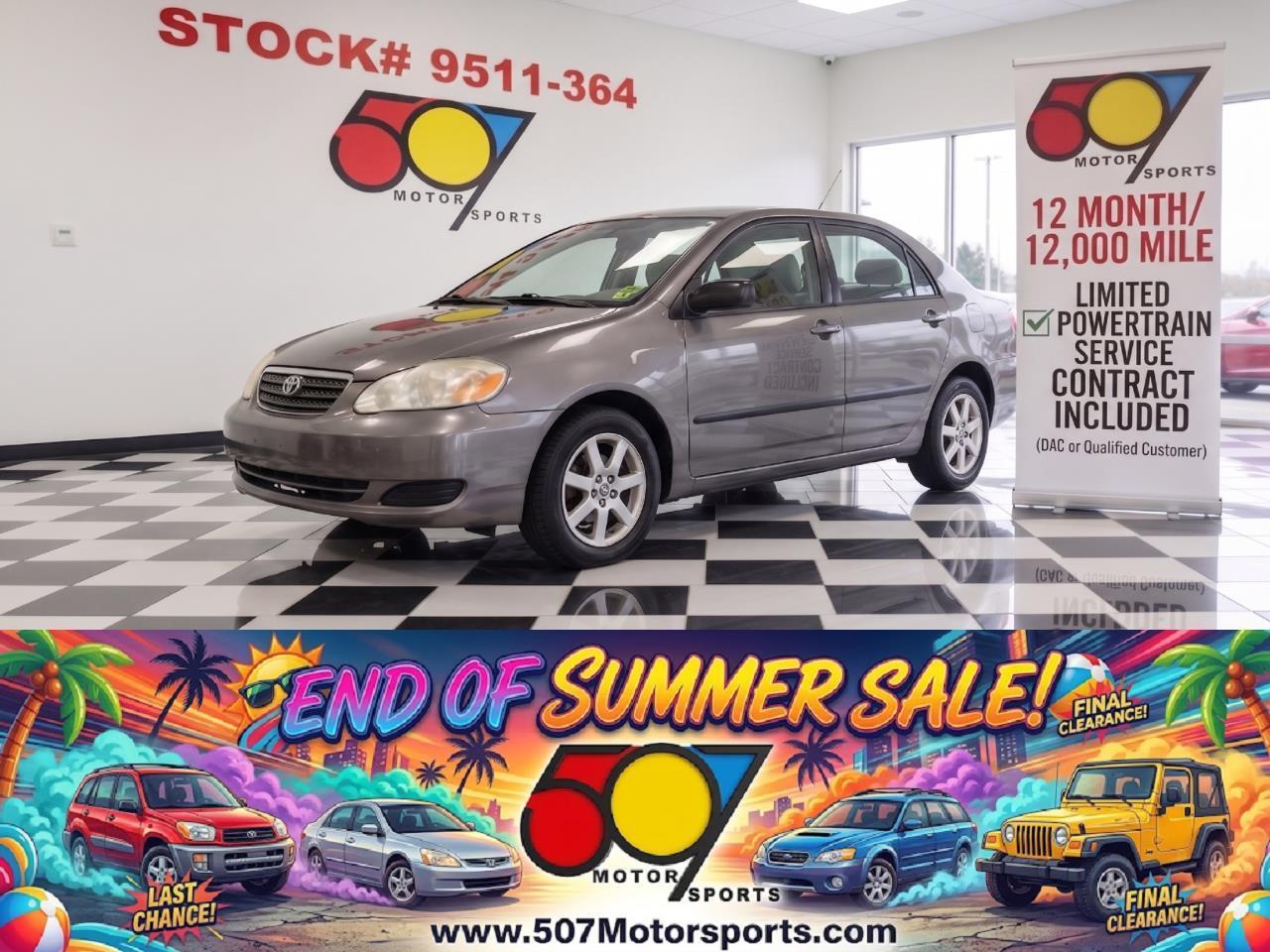 2003 Toyota Corolla CE