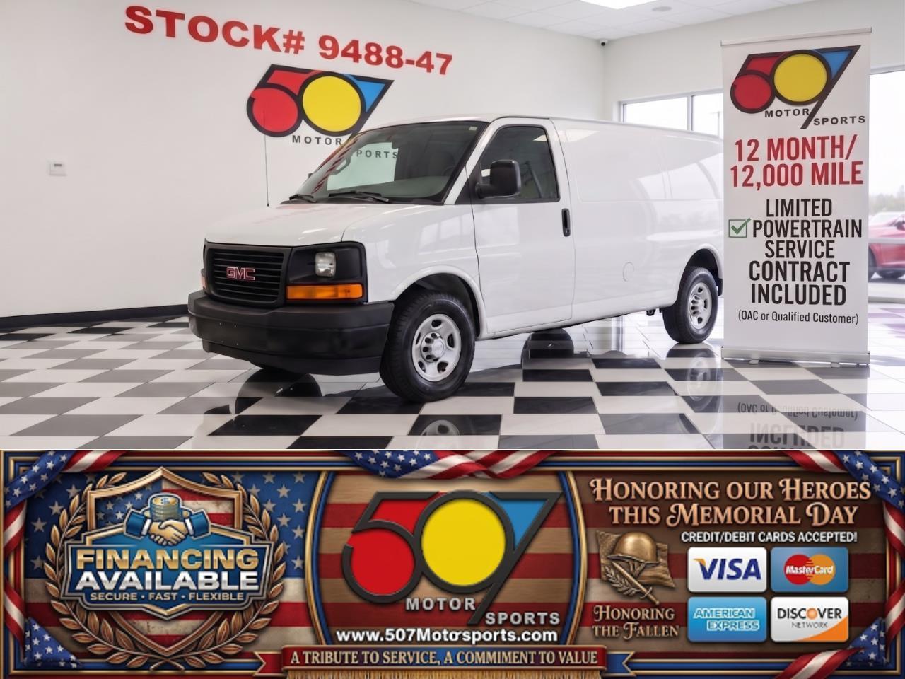 2016 GMC Savana G3500 Cargo