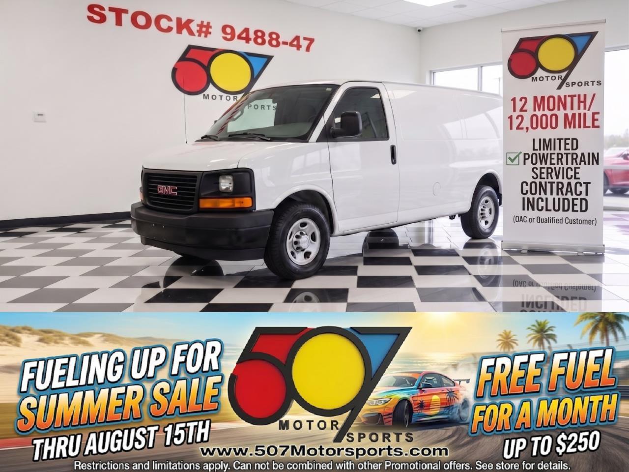 2016 GMC Savana G3500 Cargo