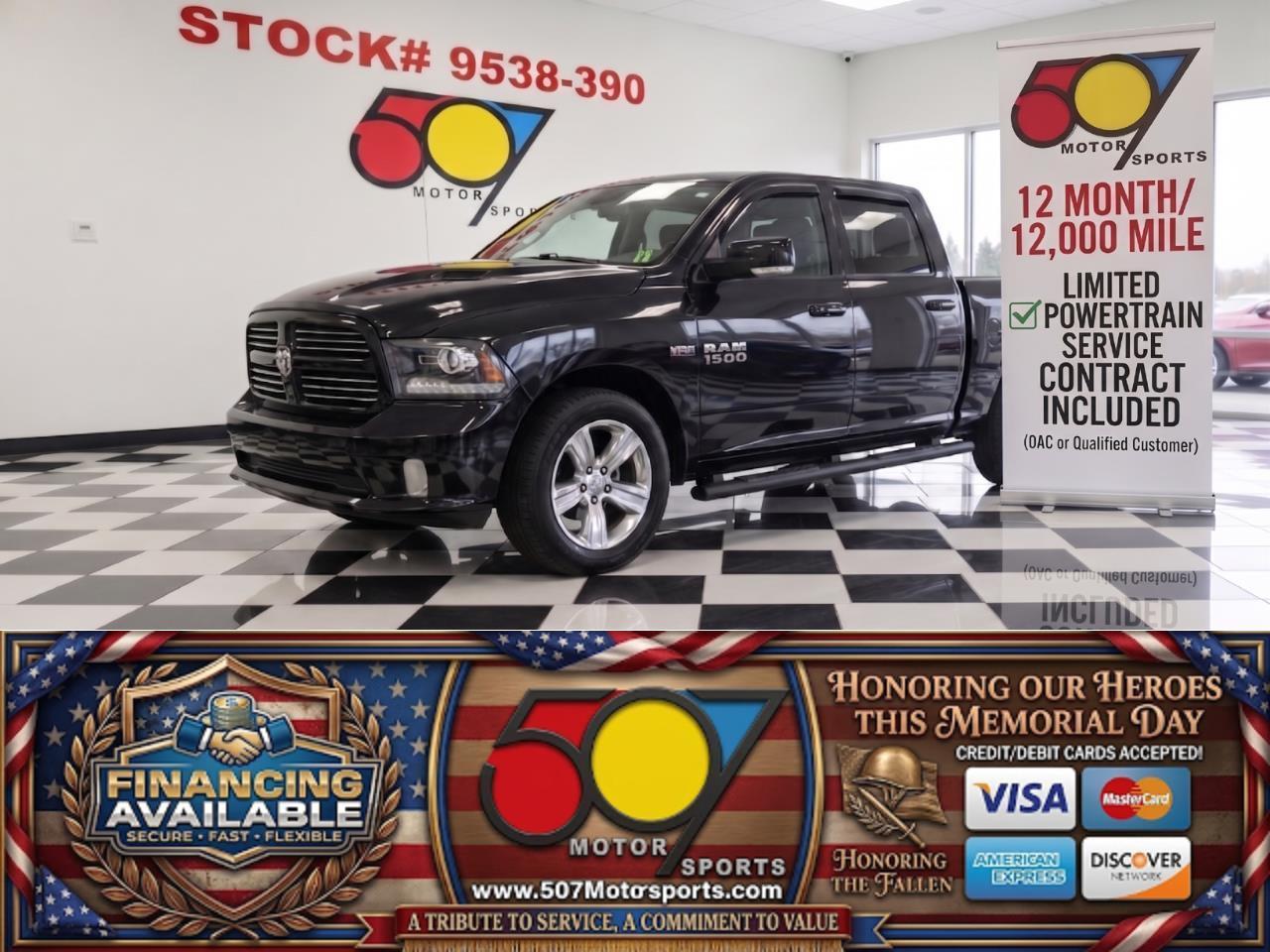 2016 RAM 1500 Sport Crew Cab LWB 4WD