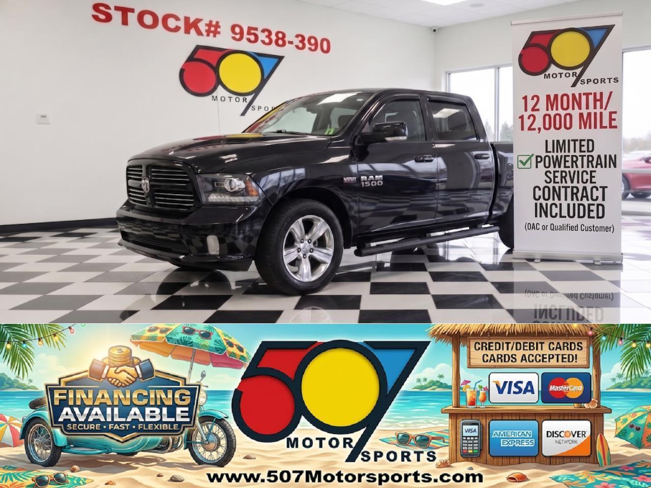 2016 RAM 1500 Sport Crew Cab LWB 4WD