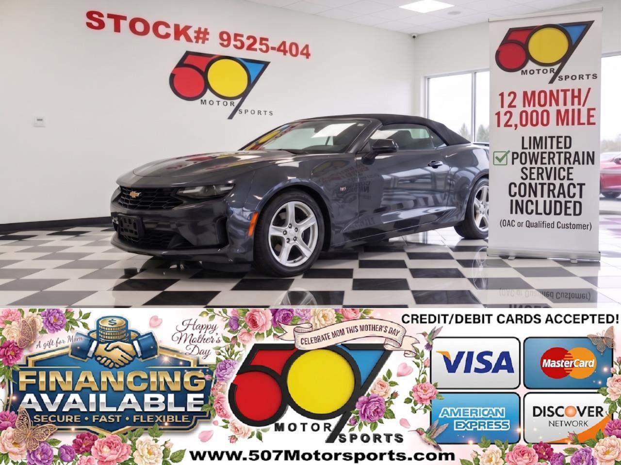 2019 Chevrolet Camaro 1LT Convertible 8A