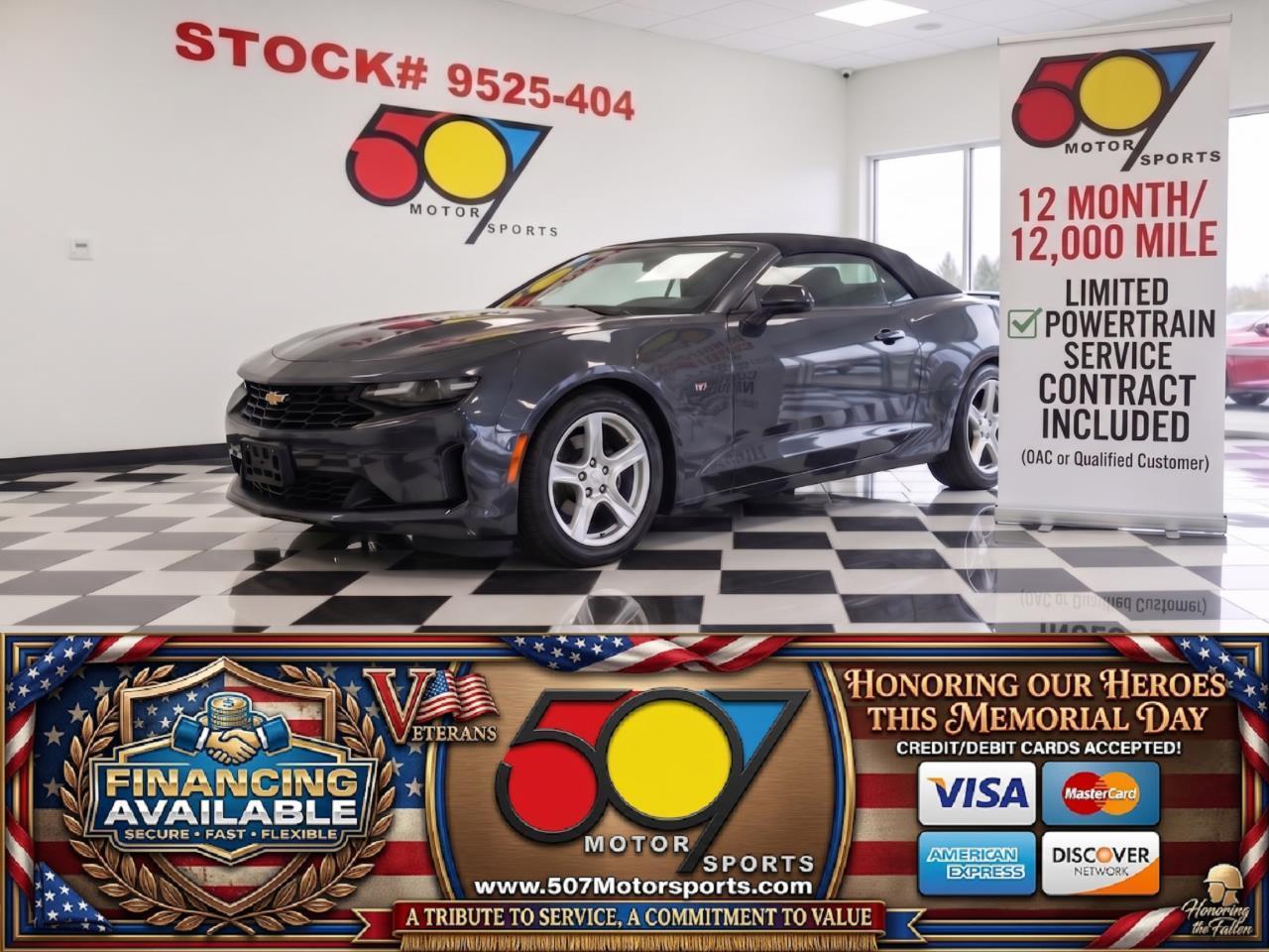 2019 Chevrolet Camaro 1LT Convertible 8A