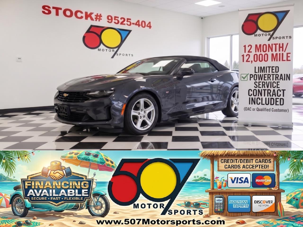 2019 Chevrolet Camaro 1LT Convertible 8A