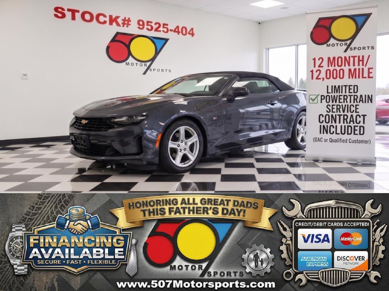2019 Chevrolet Camaro 1LT Convertible 8A