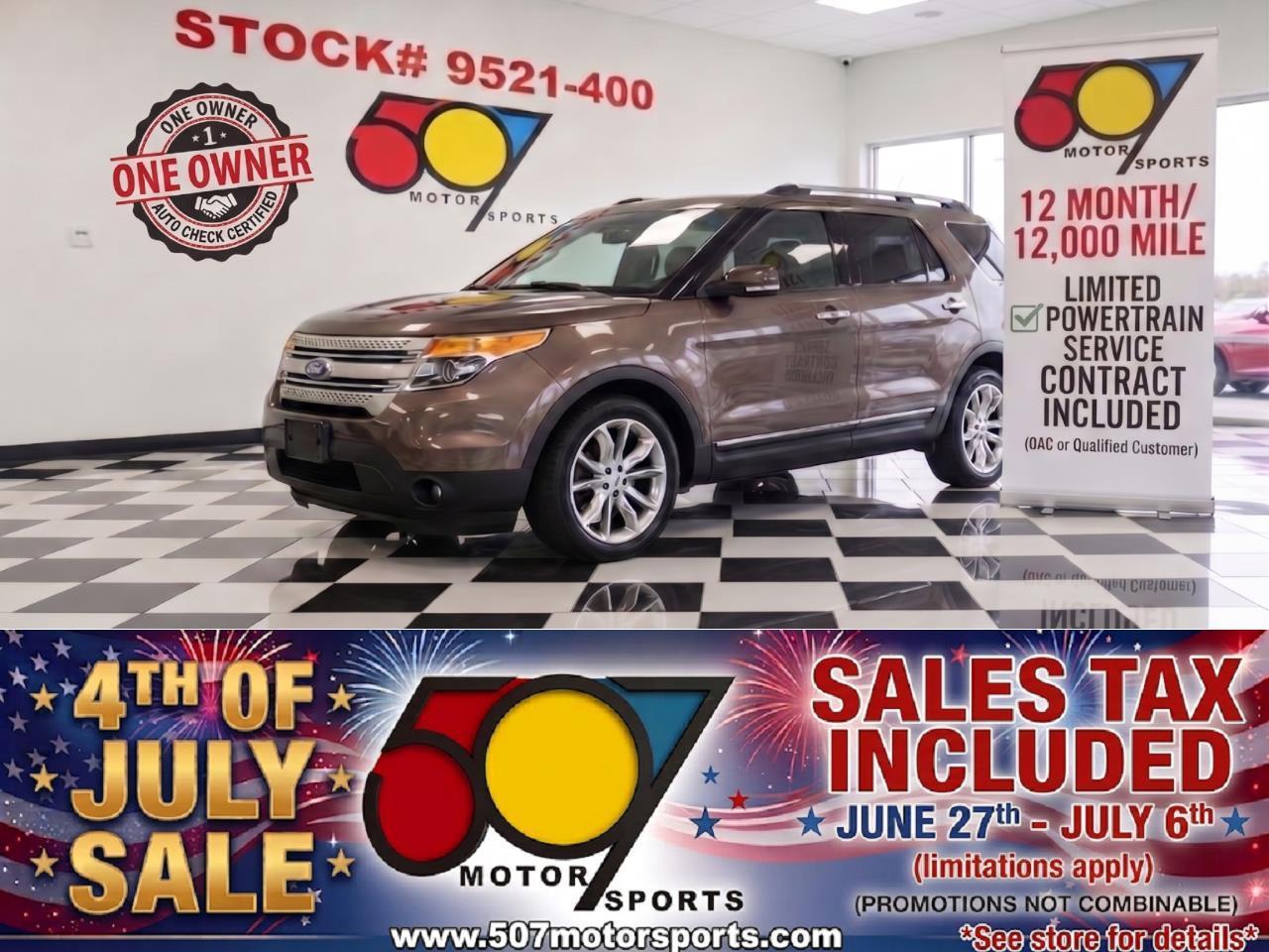 2015 Ford Explorer XLT 4WD