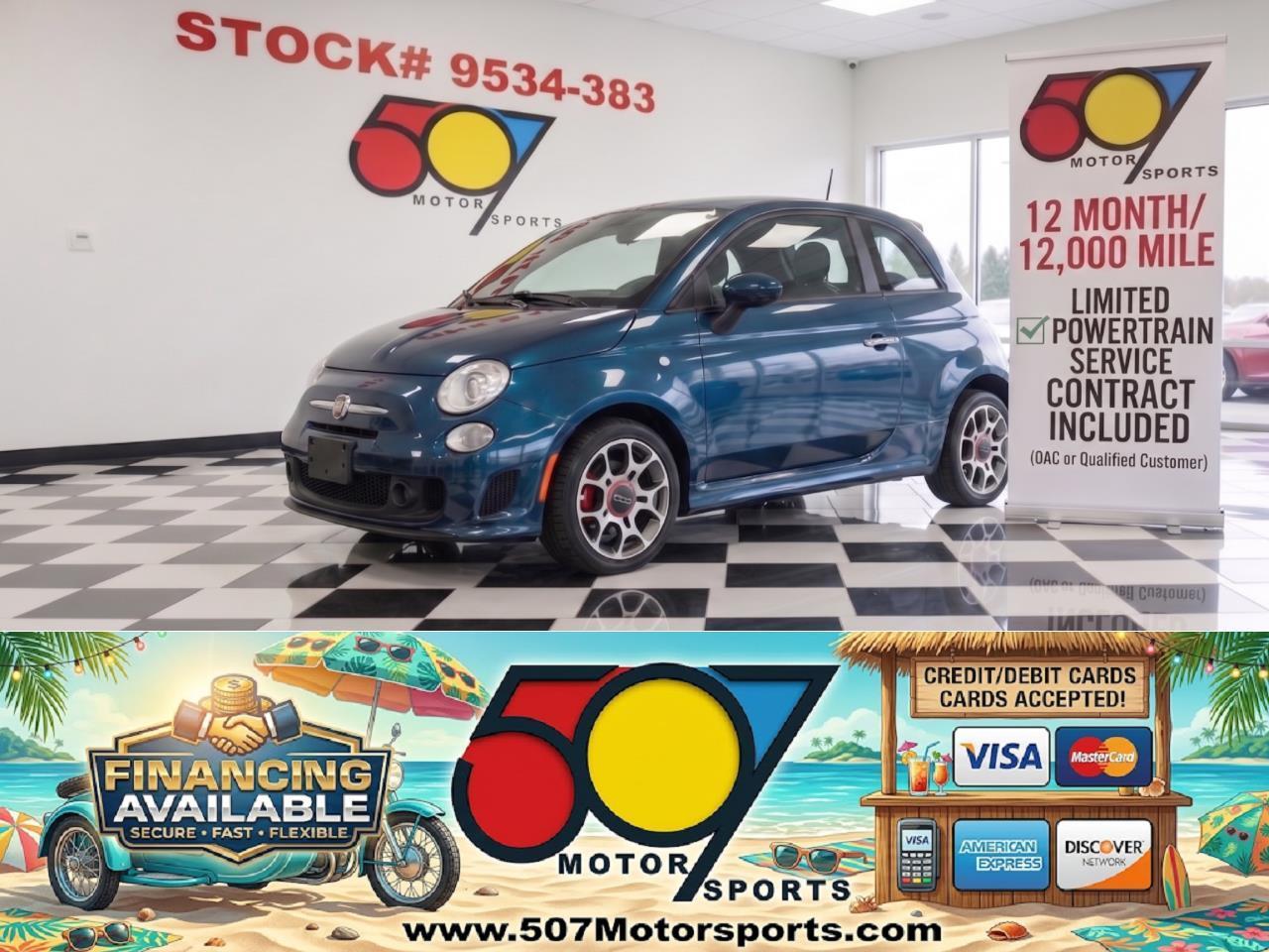 2015 Fiat 500 Sport Hatchback