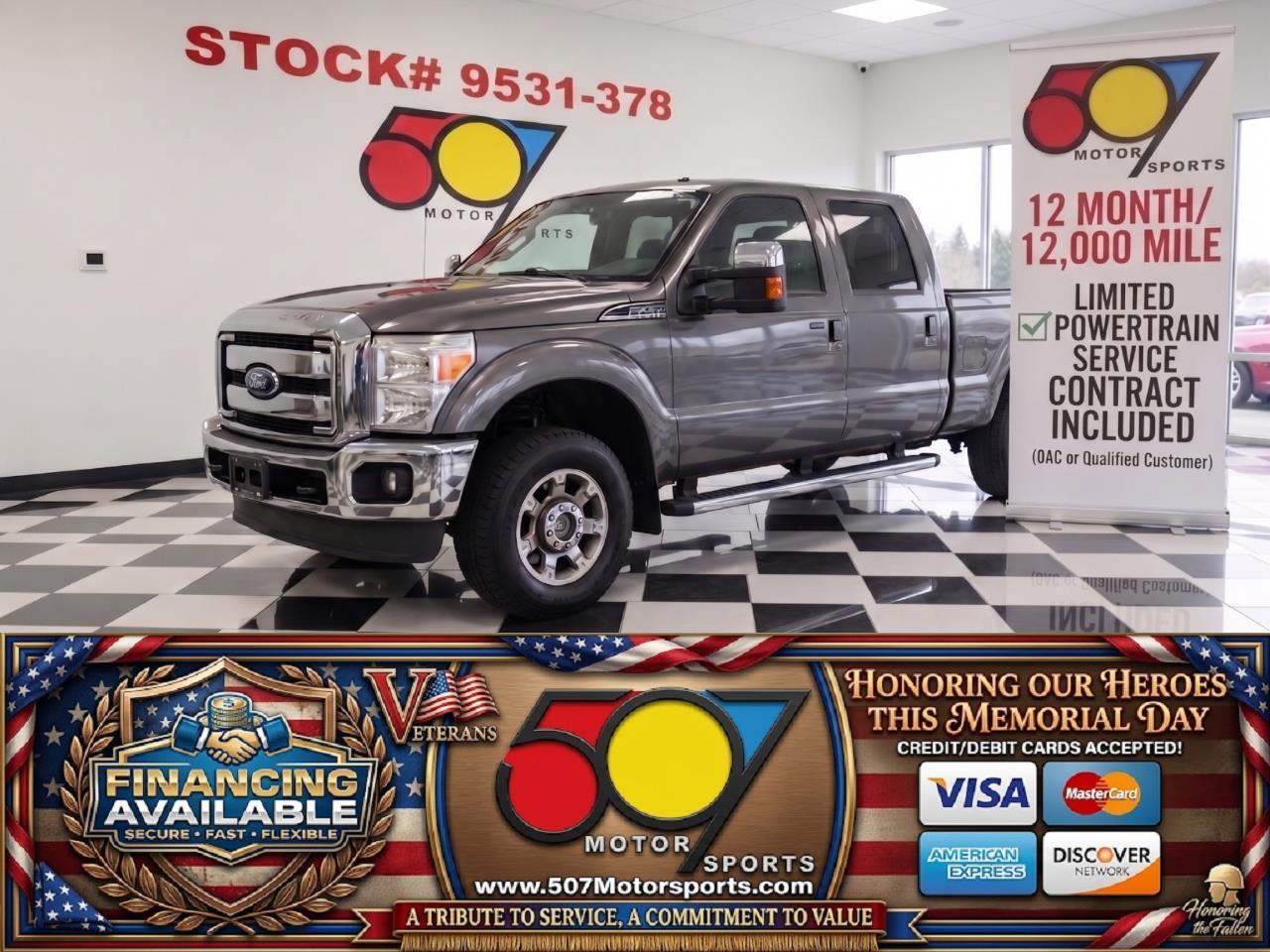 2013 Ford F-250 SD Lariat Crew Cab Long Bed 4WD