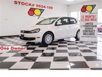 2012 Volkswagen Golf 2.5L 2-Door PZEV