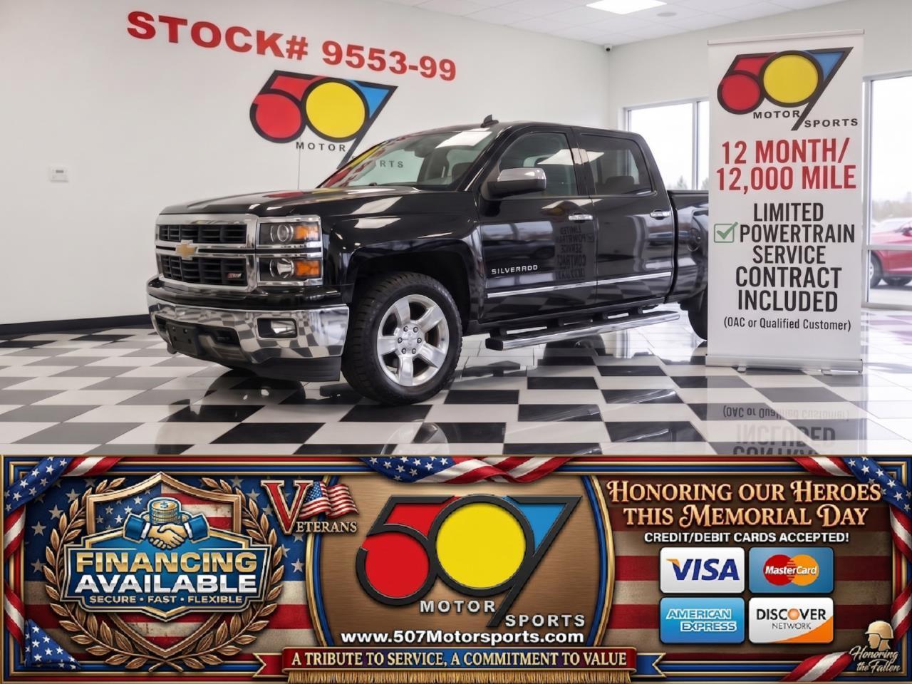 2014 Chevrolet Silverado 1500 LTZ Crew Cab Long Box 4WD