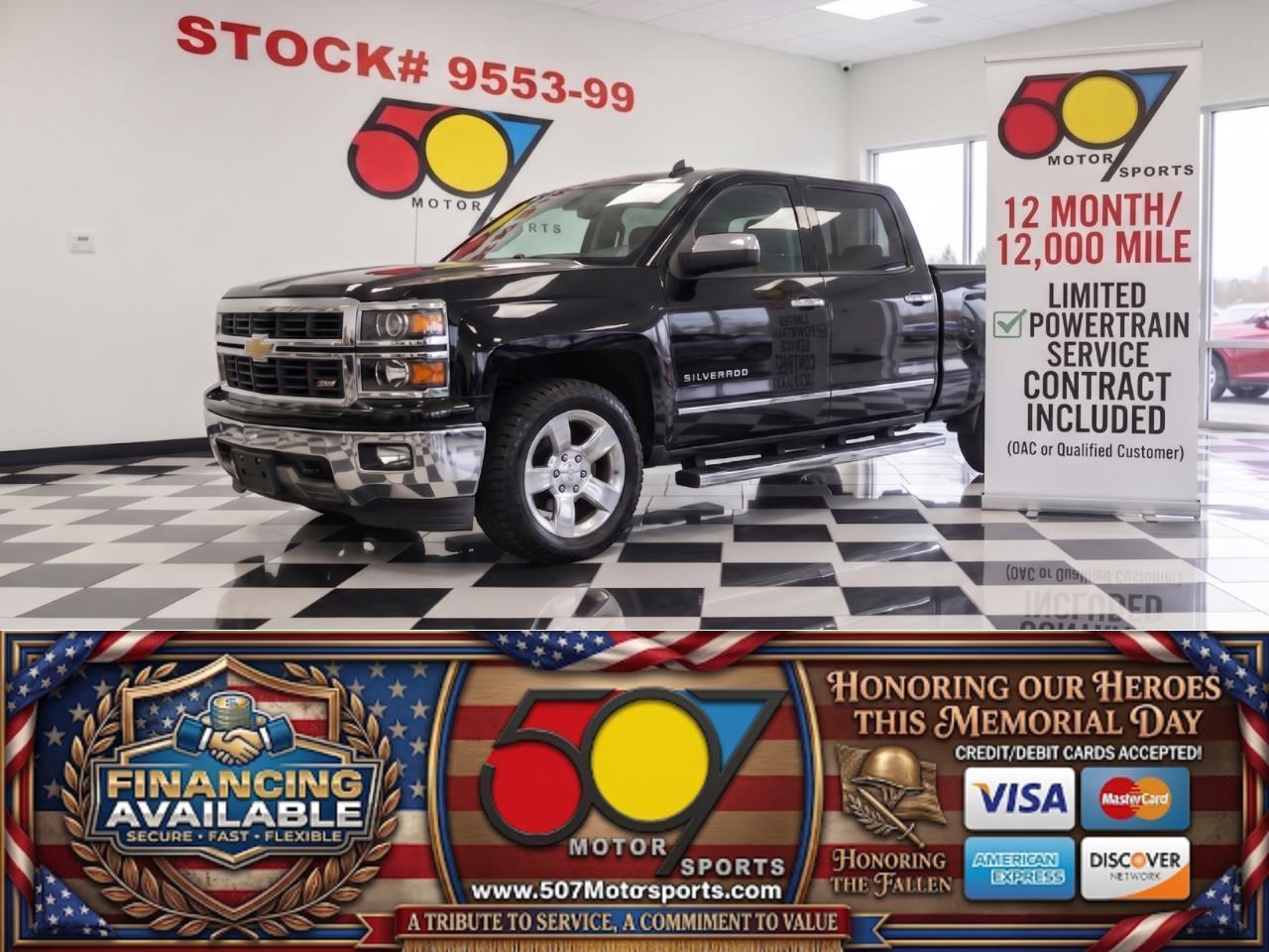 2014 Chevrolet Silverado 1500 LTZ Crew Cab Long Box 4WD
