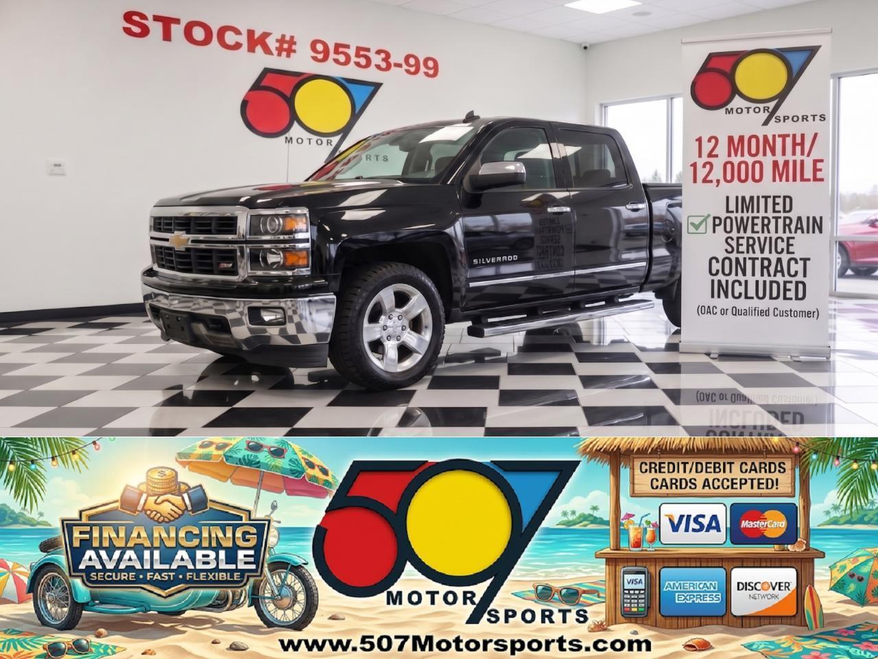 2014 Chevrolet Silverado 1500 LTZ Crew Cab Long Box 4WD