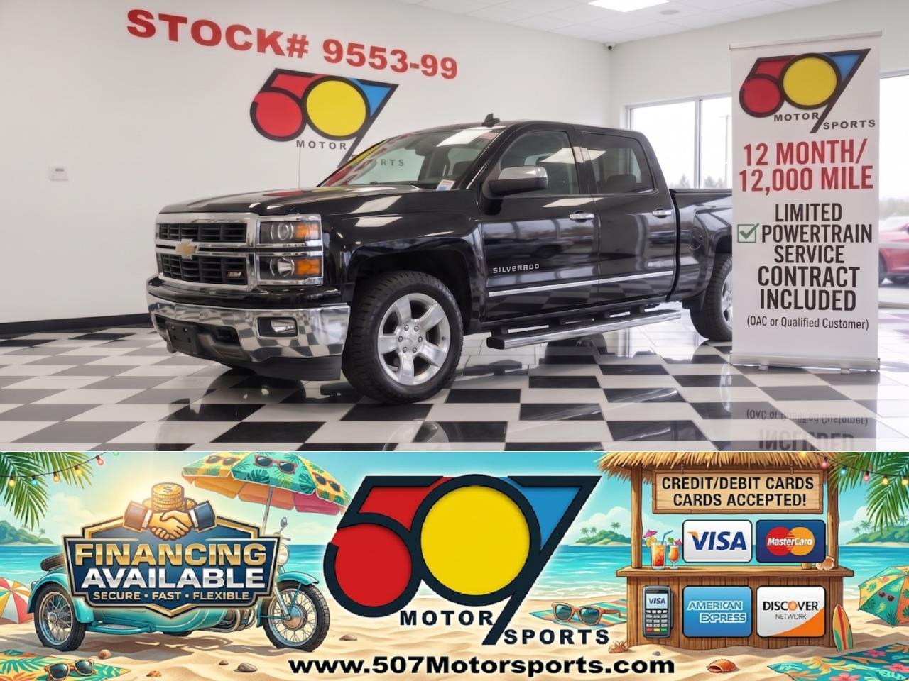 2014 Chevrolet Silverado 1500 LTZ Crew Cab Long Box 4WD