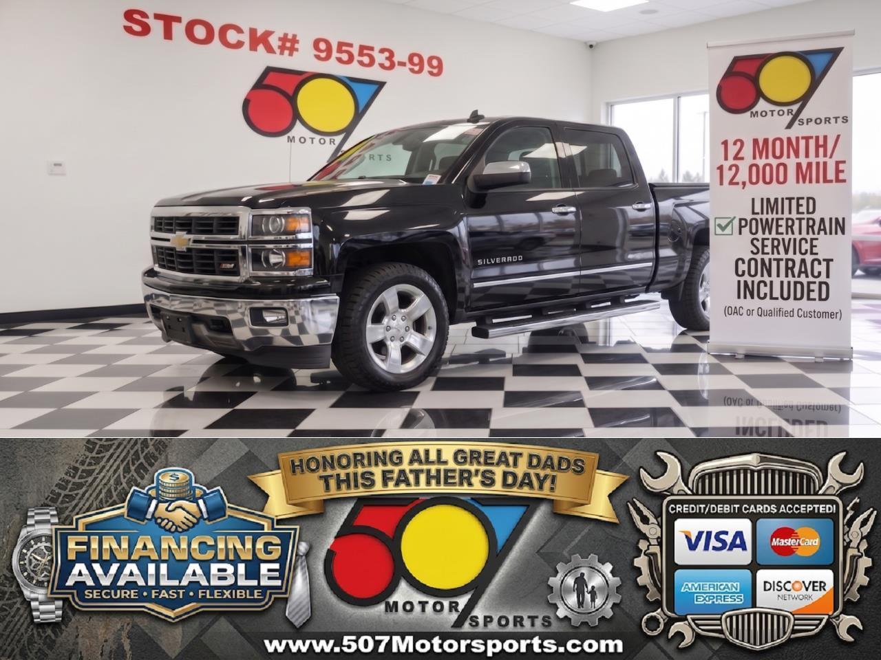 2014 Chevrolet Silverado 1500 LTZ Crew Cab Long Box 4WD
