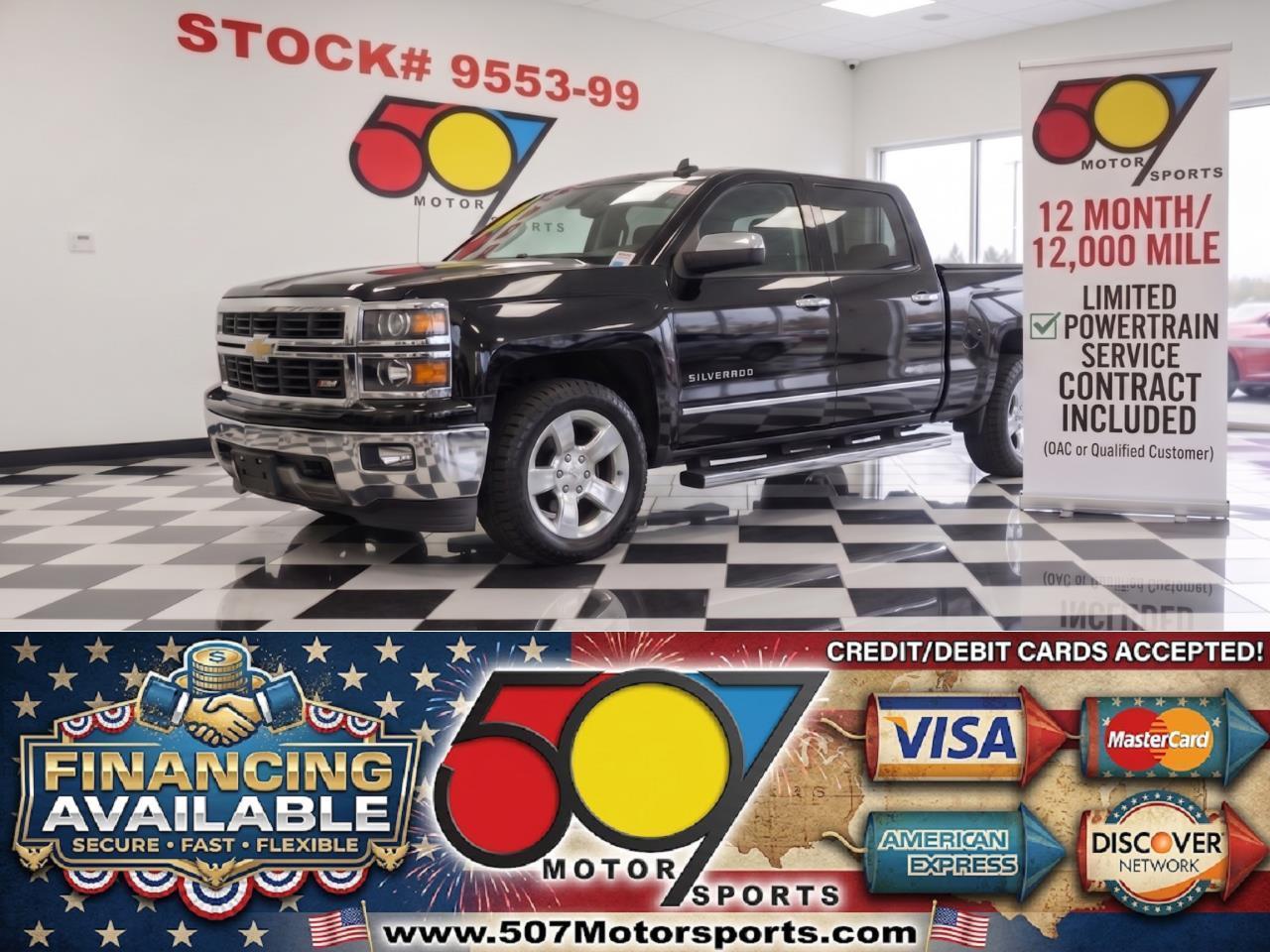 2014 Chevrolet Silverado 1500 LTZ Crew Cab Long Box 4WD