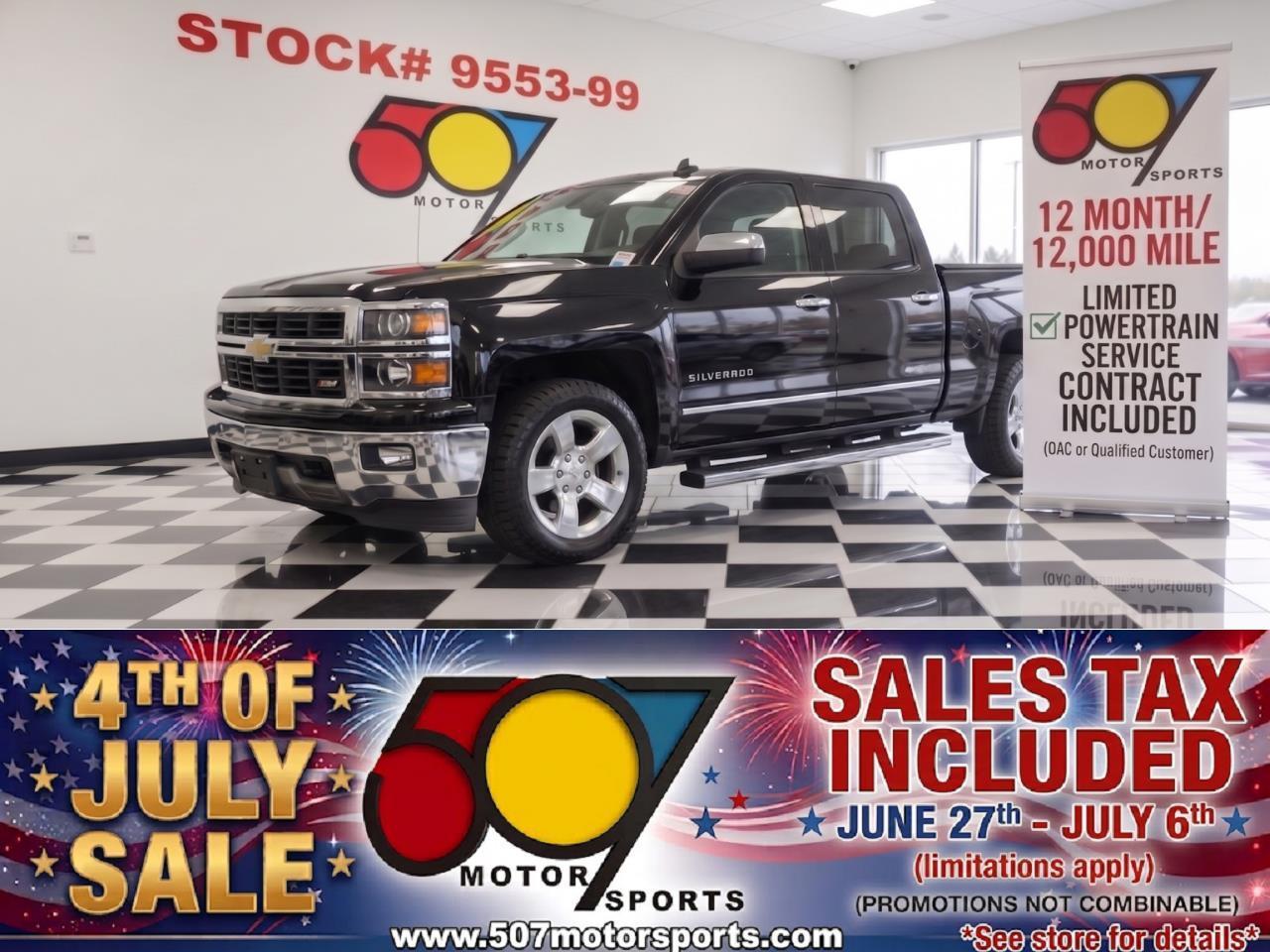 2014 Chevrolet Silverado 1500 LTZ Crew Cab Long Box 4WD