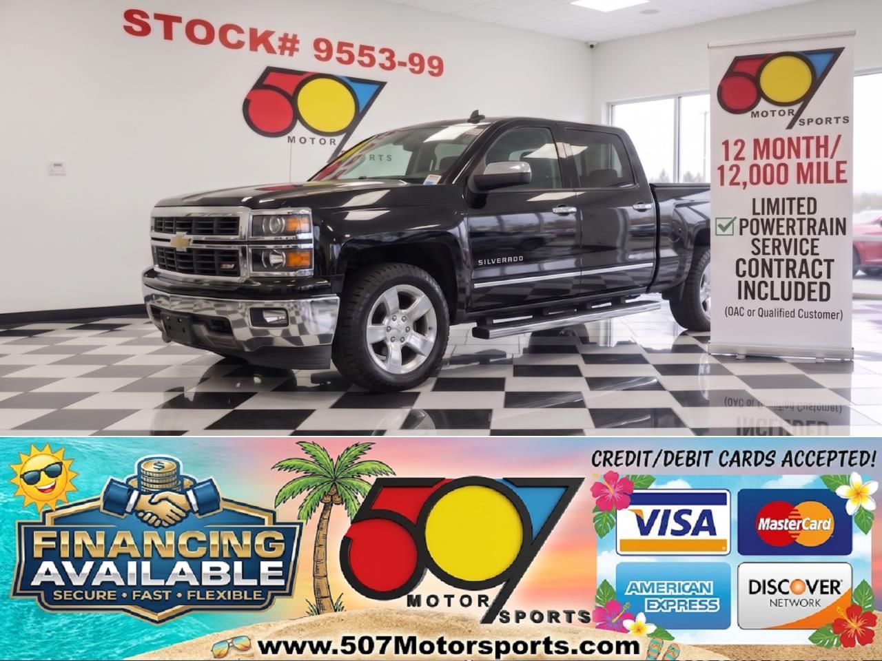 2014 Chevrolet Silverado 1500 LTZ Crew Cab Long Box 4WD