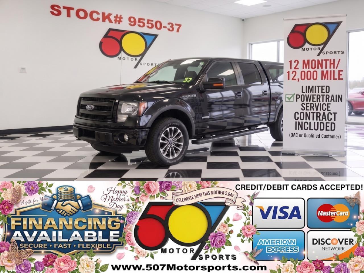 2013 Ford F-150 FX4 SuperCrew 5.5-ft. Bed 4WD