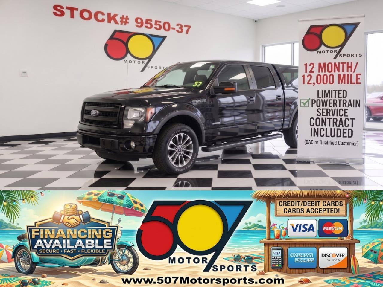 2013 Ford F-150 FX4 SuperCrew 5.5-ft. Bed 4WD