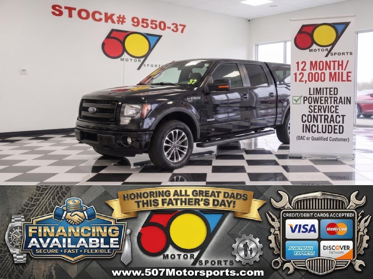 2013 Ford F-150 FX4 SuperCrew 5.5-ft. Bed 4WD