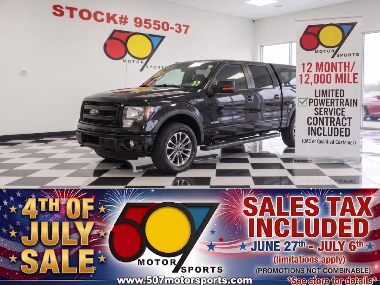 2013 Ford F-150 FX4 SuperCrew 5.5-ft. Bed 4WD