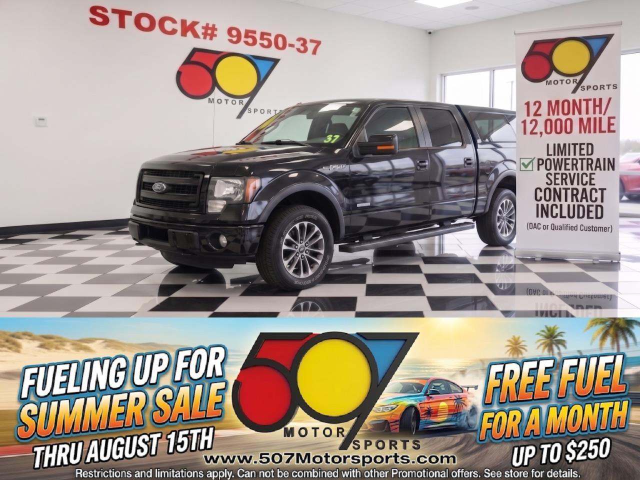 2013 Ford F-150 FX4 SuperCrew 5.5-ft. Bed 4WD