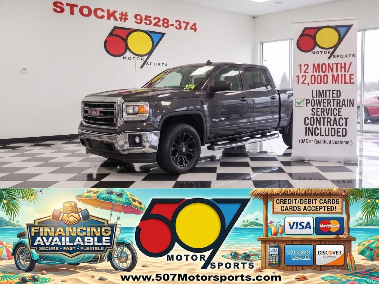 2015 GMC Sierra 1500 SLE Crew Cab Long Box 4WD