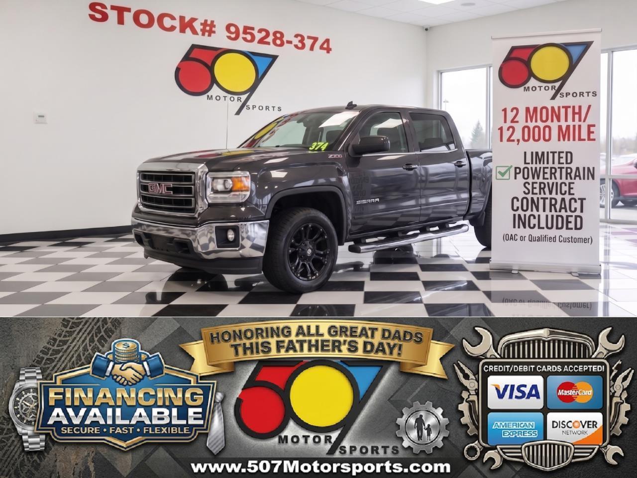 2015 GMC Sierra 1500 SLE Crew Cab Long Box 4WD