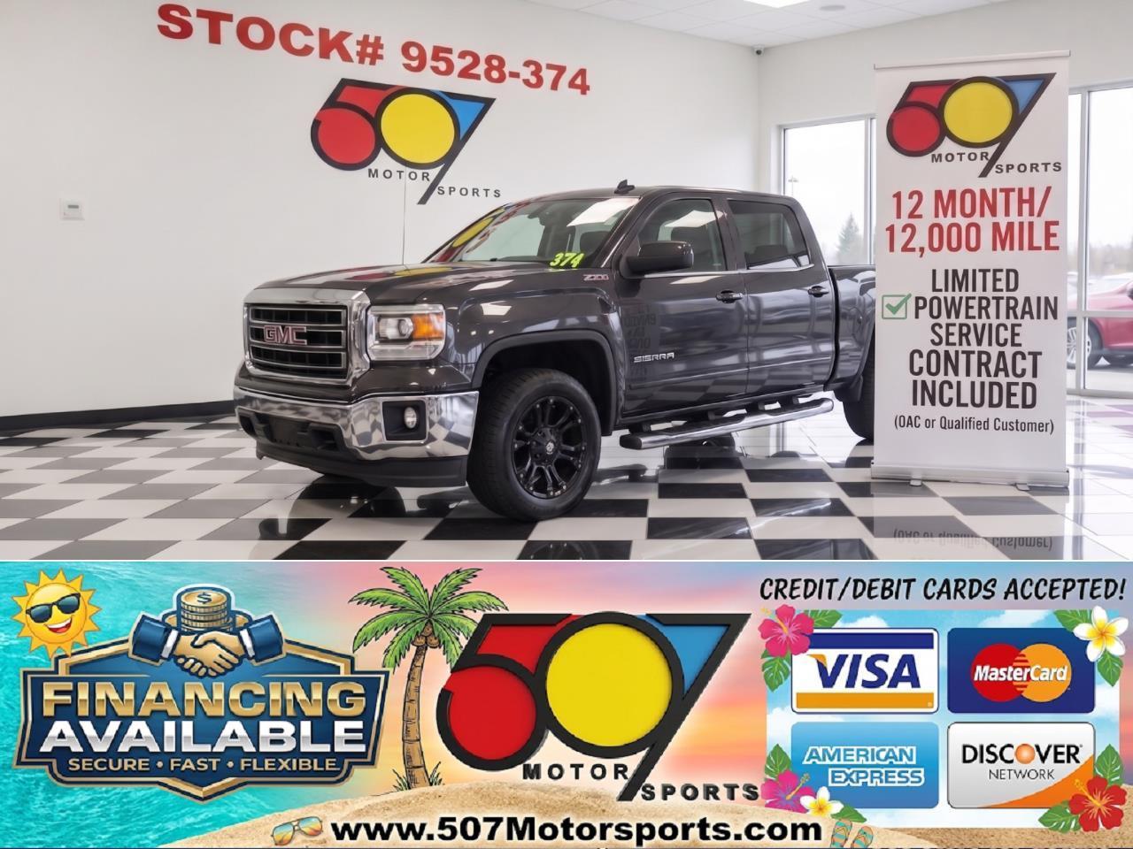 2015 GMC Sierra 1500 SLE Crew Cab Long Box 4WD