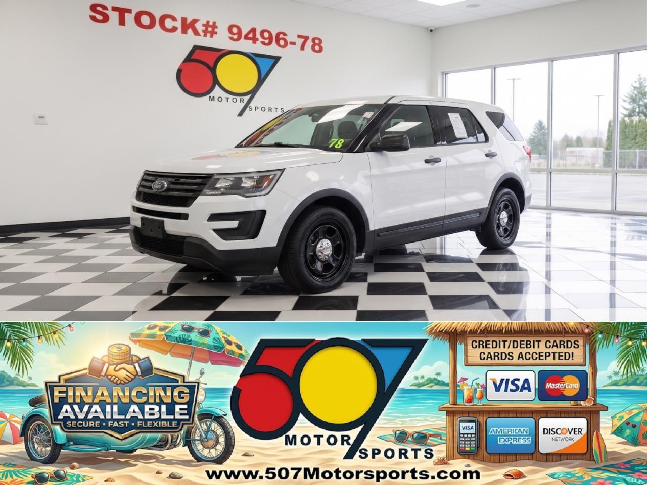 2017 Ford Explorer Police 4WD