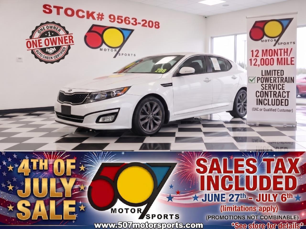 2015 Kia Optima SX