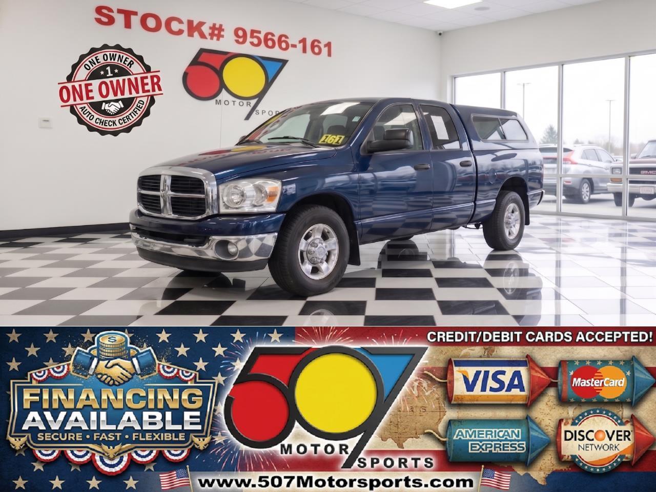 Blue 2007 Dodge RAM 2500 Pickup Truck 4X2 Automatic