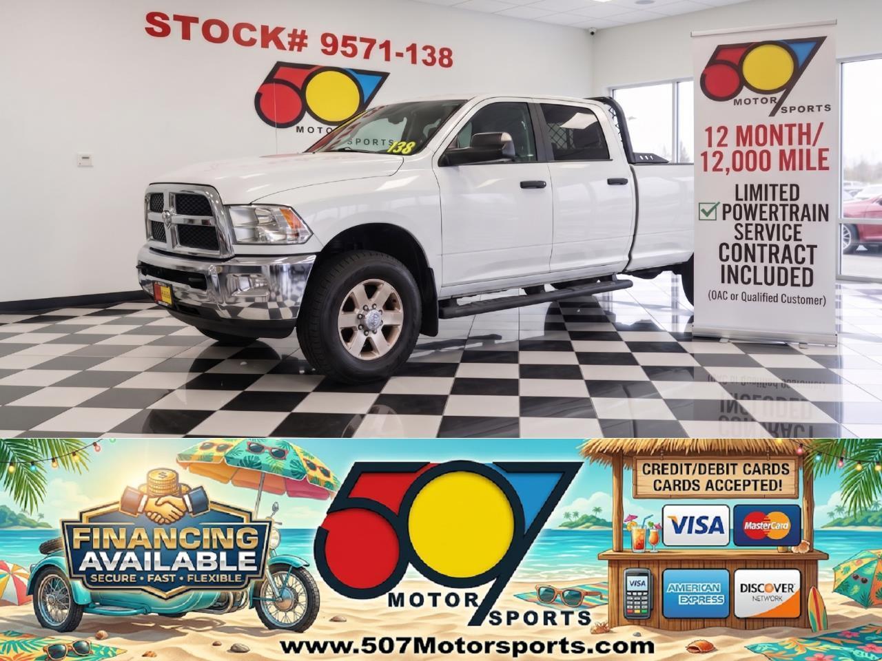 2014 RAM 2500 SLT Crew Cab LWB 4WD