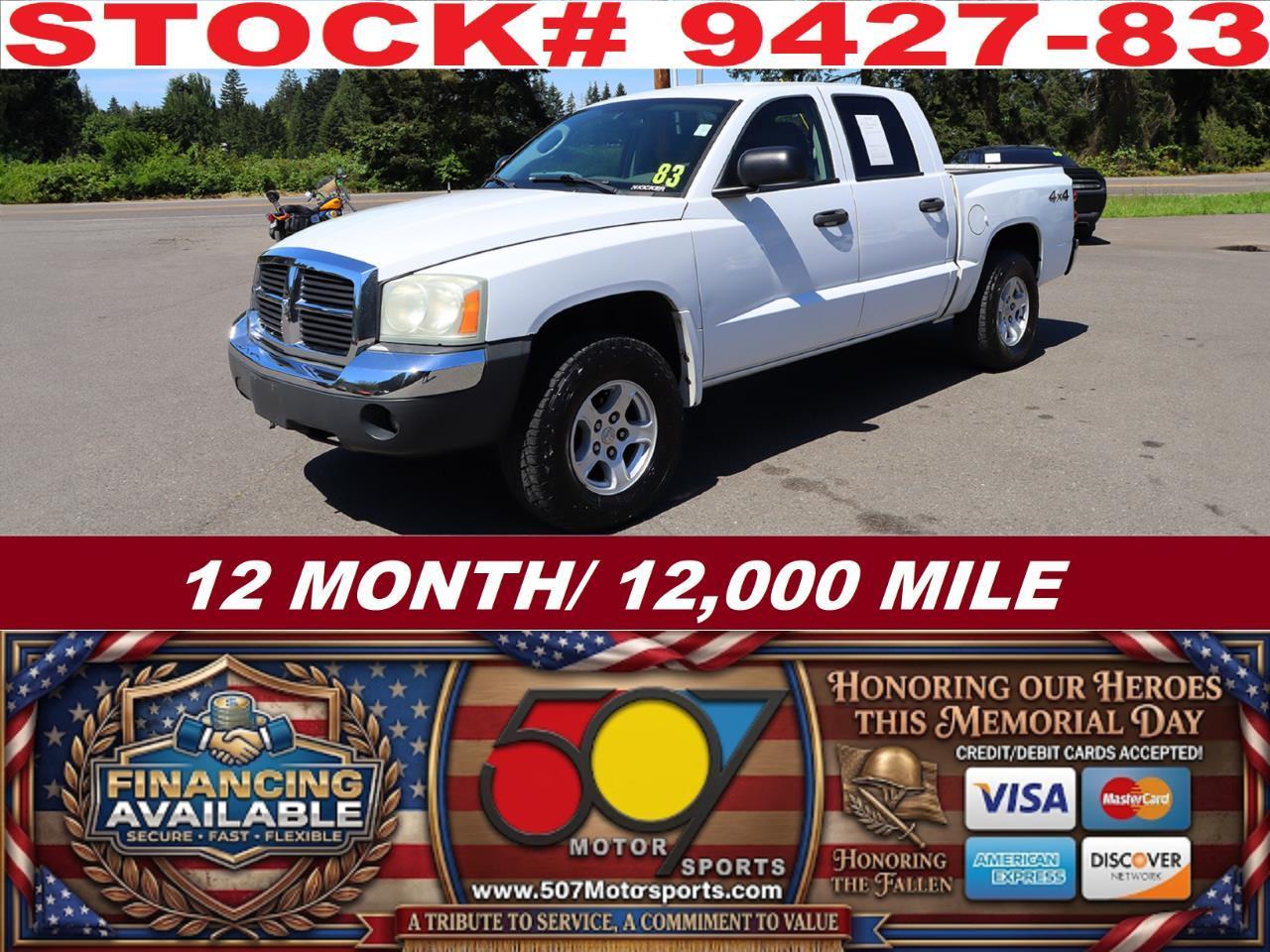 2005 Dodge Dakota SLT Quad Cab 4WD
