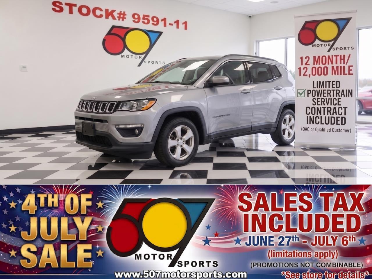 2018 Jeep Compass Latitude 4WD