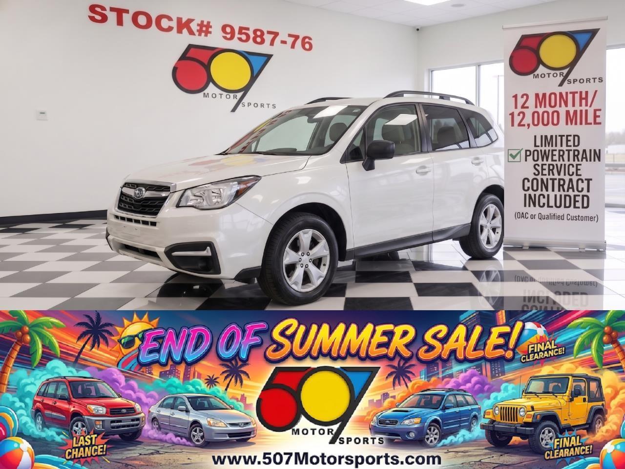 2017 Subaru Forester 2.5i PZEV CVT