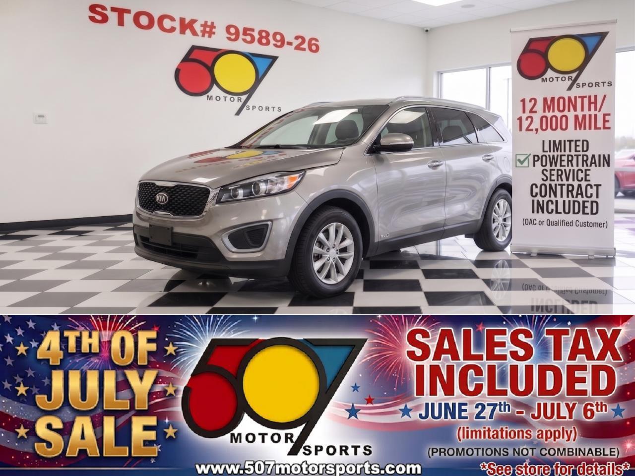 2017 Kia Sorento LX V6 AWD