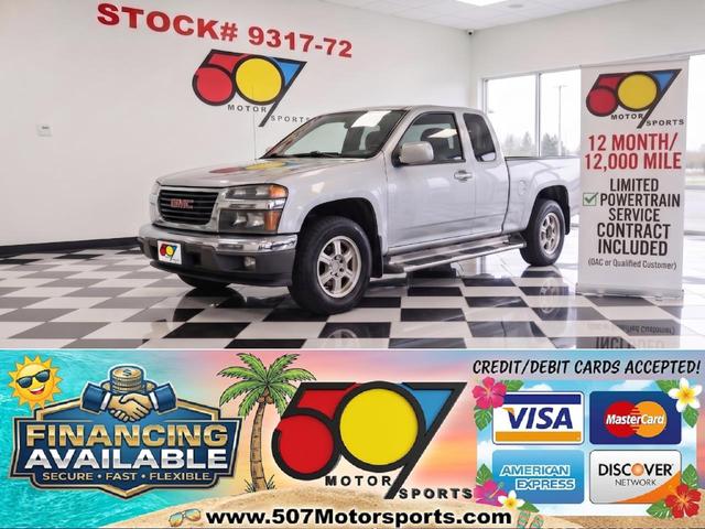Silver 2012 GMC Canyon Pickup Truck Four-Wheel Drive Automatic